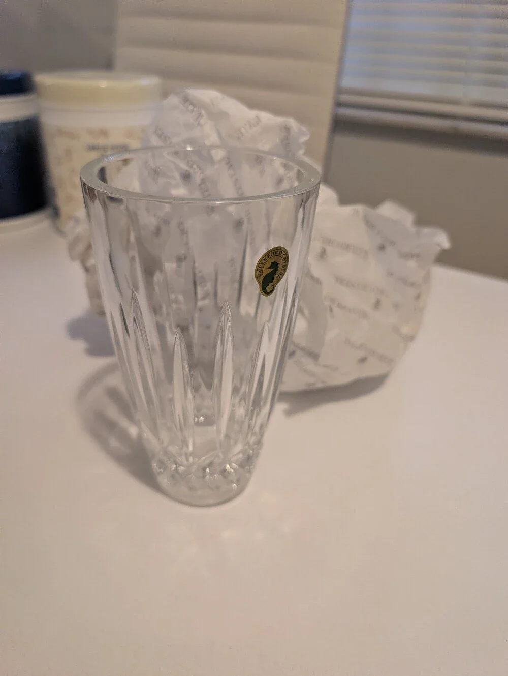 Waterford Crystal Lismore 7 Inch Vase